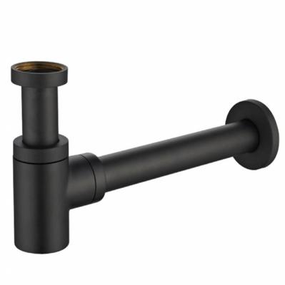 Sifon Wiesbaden Star Luxe Laag 5/4" Mat Zwart