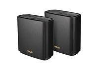 Asus AX7800 Router WiFi 6 Triband Mesh ZenWiFi XT9 2PK houtskool, dekking voor 6 kamers, 7,8 Gbit/s WLAN, 3 SSID, netwerkbeveiliging en kinderbeveiliging (2 stuks) - thumbnail