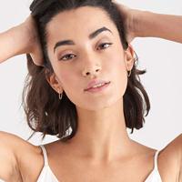 Dames oorbellen Ania Haie E021-03G Sterling zilver 2 cm - thumbnail