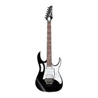 Ibanez Steve Vai Signature JEMJR-BK Black elektrische gitaar met Monkey Grip - thumbnail