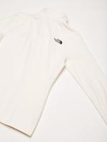 The North Face 100 Glacier 1/4 Zip Fleece Dames White Dune/NPF S - thumbnail