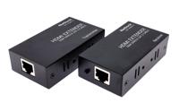 HDMI naar LAN RJ45 Verlengsnoer Netlock EXT-HDMI-01 Zwart - thumbnail