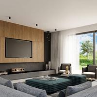 Plafondlamp LAGOS 60 zwart - thumbnail