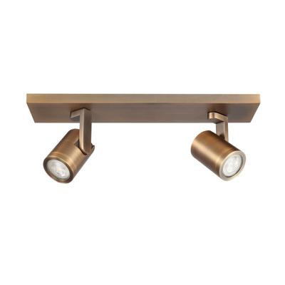 Highlight Spot HALO 2 lichts balk brons Highlight Spot HALO 2 lichts balk brons