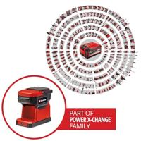 Einhell TE-CF 18 Li-Solo Power X-Change Koffiezetapparaat Rood Capaciteit koppen: 1 Met filterkoffie-functie - thumbnail