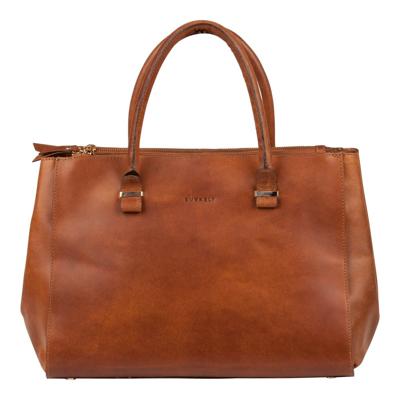 Burkely Vintage Wieske handbag-Cognac