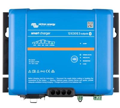 Victron Energy Phoenix Smart IP43 Charger 12/30 (3) 120-240V Loodaccu-lader Laadstroom (max.) 30 A