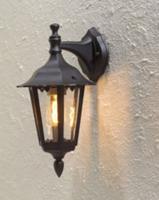 KonstSmide Klassieke buitenlampFirenze Down zwart - 7231-750 - thumbnail