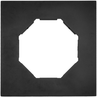 BASTE Build & Grill Kitchen Stainless steel kamado-insert - 13-16 inch - Black