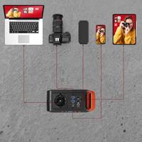 AgfaPhoto Powercube 100 Pro Powerstation Li-Ion black, Rot - thumbnail