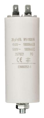 Condensator 20.0uf / 450 v + Aarde