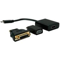 VALUE Beeldscherm Adapter USB Type C - VGA + HDMI + DVI - thumbnail