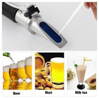 RZ120 echte refractometer bier Brix Wort suiker alcohol soortelijk gewicht handheld tool Areometer - thumbnail