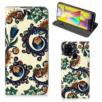 Telefoon Hoesje Samsung Galaxy M31 Barok Flower