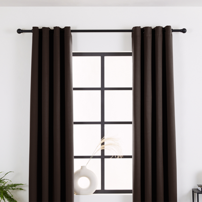 Lifa Living Geweven Gordijn - Haken - 150 x 250 cm - Verduisterend & Isolerend Kleur: Bruin Lifa Living Geweven Gordijn - Haken - 150 x 250 cm - Verduisterend & Isolerend Kleur: Bruin