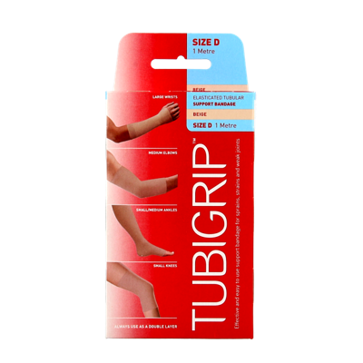 Tubigrip Elastisch buisverband D beige 1546 1 Stuks Tubigrip Elastisch buisverband D beige 1546 1 Stuks