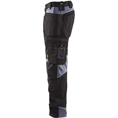 Blåkläder Werkbroek met spijkerzakken 15551860 | Zwart/Grijs | Maat D124 - 7330509591123 Blåkläder Werkbroek met spijkerzakken 15551860 | Zwart/Grijs | Maat D124 - 7330509591123