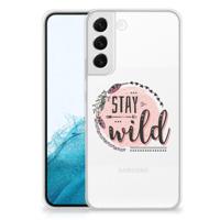 Samsung Galaxy S22 Plus Telefoonhoesje met Naam Boho Stay Wild - thumbnail