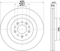 Remschijven 8DD355129271 - thumbnail