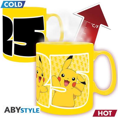 Pokemon Heat Change Mug - Pikachu 25