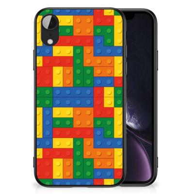 Apple iPhone XR Back Case Blokken Apple iPhone XR Back Case Blokken