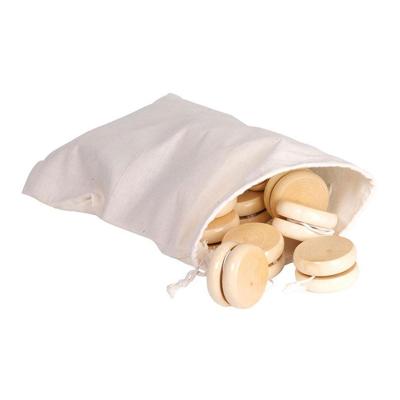 Goki Houten jojo's in katoenen tasje, 24 stuks