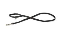 Hondenriem Mac Leather 120cm x 20mm zwart - thumbnail