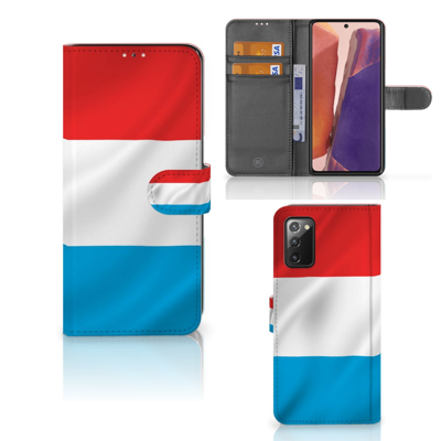 Samsung Galaxy Note 20 | Bookstyle Case | Luxemburg Samsung Galaxy Note 20 | Bookstyle Case | Luxemburg