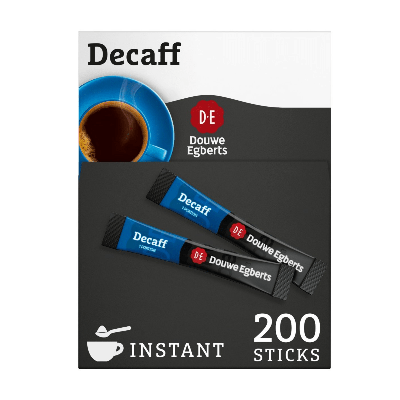 Douwe Egberts instant koffie, Decaff, 1,5 g, doos van 200 stuks