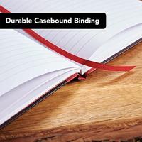 Notitieboek oxford black n&apos; red a4 96vel blanco - thumbnail