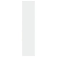 Hoge kast 45x41x185 cm bewerkt hout wit - thumbnail