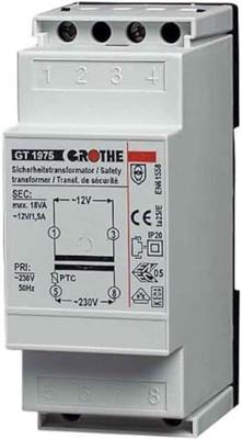 Grothe 14101 Beltransformator 12 V/AC 1.5 A
