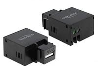 USB A naar 2-pins aansluitblok keystone - thumbnail