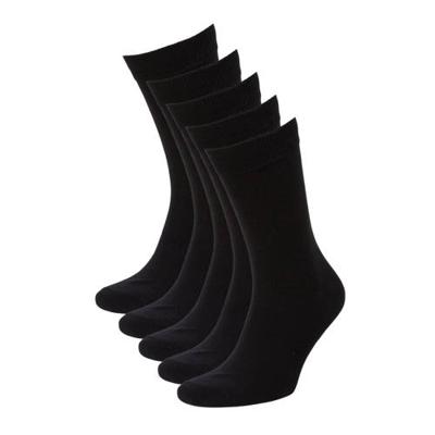 Jack & Jones Jacjens Sock 5 Pack Noos 12113085 Sokken Black Black & Black 12113085