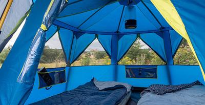 Coleman OctaGo tent