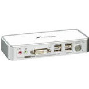 Intronics Compacte DVI / USB KVM switch + Audio