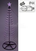 BOOM 210CM 370LED RGB ZWART FR - thumbnail