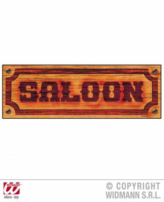 Saloon bordje
