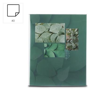 Hama Singo II Soft Cover Fotoalbum Leaves voor 80 Foto's van 10x15 cm Groen Hama Singo II Soft Cover Fotoalbum Leaves voor 80 Foto's van 10x15 cm Groen