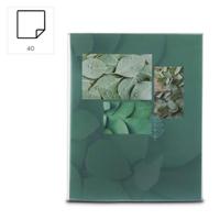 Hama Singo II Soft Cover Fotoalbum Leaves voor 80 Foto's van 10x15 cm Groen - thumbnail