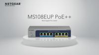 Netgear 8-port Multi-Gigabit (2.5G) Ultra60 PoE++ Ethernet Plus Switch MS108EUP - thumbnail