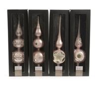 Piek glas groot Ø8x31cm poeder roze - thumbnail