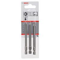 Bosch Accessories 2607001757 Kruis-bit PH 1, PH 2, PH 3 Extra hard E 6.3 3 stuk(s) - thumbnail
