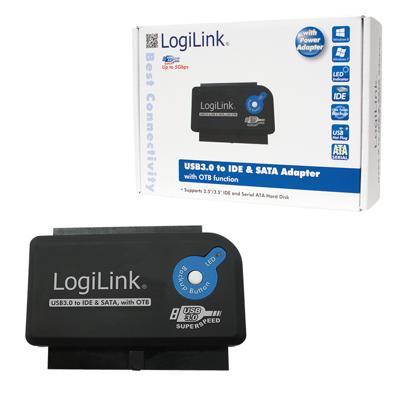 LogiLink AU0028A kabeladapter/verloopstukje usb 3.0 naar SATA/IDE