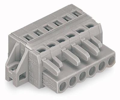 WAGO 231-124/027-000 Female behuizing (kabel) 231 Totaal aantal polen: 24 Rastermaat: 5 mm Inhoud: 10 stuk(s)