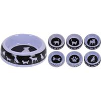 Hondenvoerbak kunststof 18cm - thumbnail