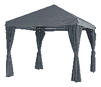 Paviljoen Yasumi Kiosk 3 x 3 meter - grijs - thumbnail