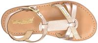 Leren kindersandalen Baguera LES TROPEZIENNES¨ PAR M. BELARBI goud - thumbnail