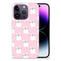 Apple iPhone 14 Pro | TPU Hoesje | Sleeping Cats - thumbnail