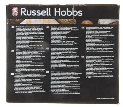 Russell Hobbs Textures Plus Broodrooster Zwart